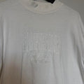 South Bay White Mock Neck