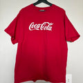Coca Cola Red And White Cotton