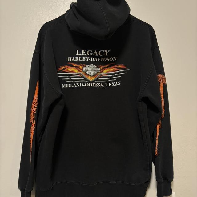 Harley Davidson Hoodie Large Midland Odessa