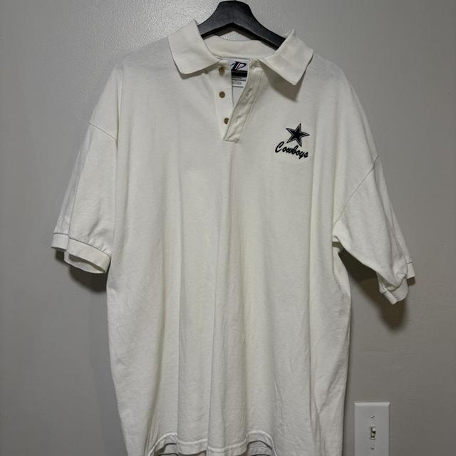 Dallas Cowboys Mens White Polo