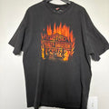 Harley Davidson Flame Graphic T Shirt