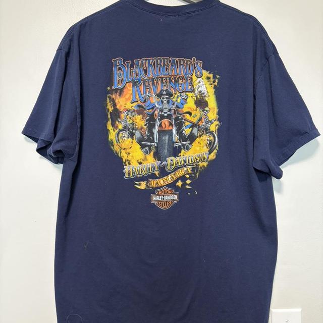 Harley Davidson Blackbeards Revenge Jamaica Navy