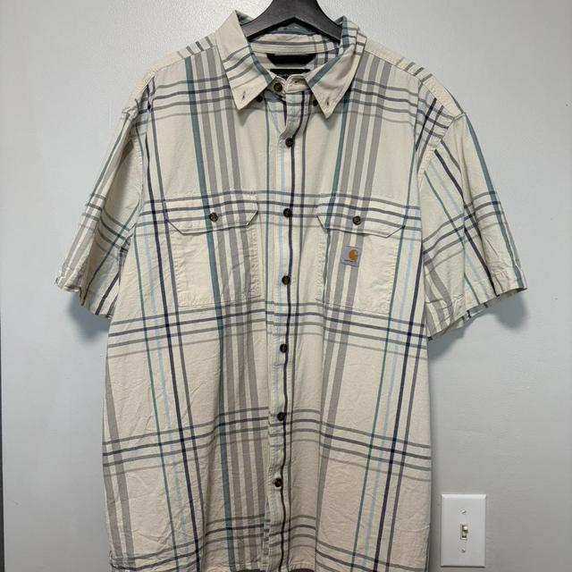 Carhartt Plaid Cotton Short Sleeve