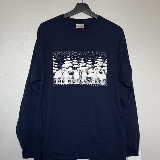 Navy Long Sleeve The Nutcracker