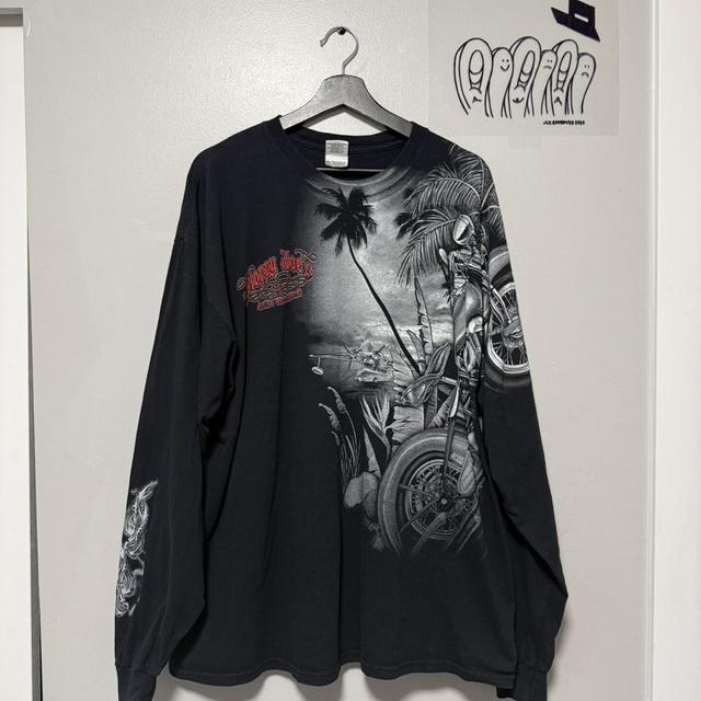 Black Long Sleeve Shirt With