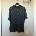 Vintage Ashworth Striped Golf Polo