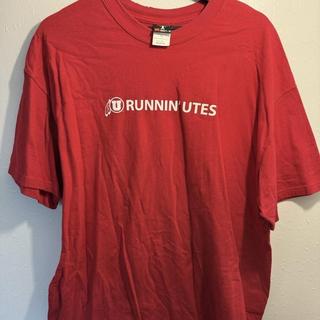 Hanes Beefy T Utah Utes Runnin