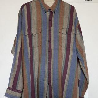 Vintage 90s Earth Tone Striped