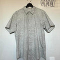 Lululemon Gray Abstract Pattern Button