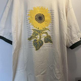 Vintage Sunflower T Shirt Xl