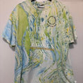 Green And Blue Tie Dye St