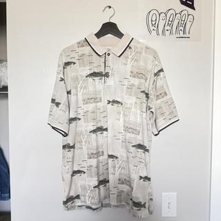 Vintage Magellan Fish Print Polo