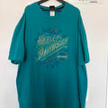 Harley Davidson Blue Cotton Size