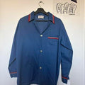 Blue Vintage Collard Shirt