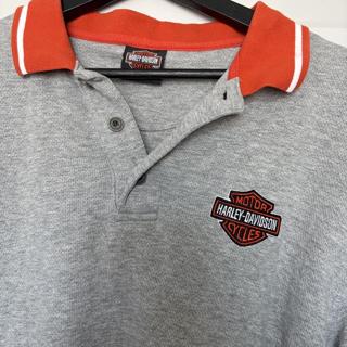 Harley Davidson Gray Polo Shirt